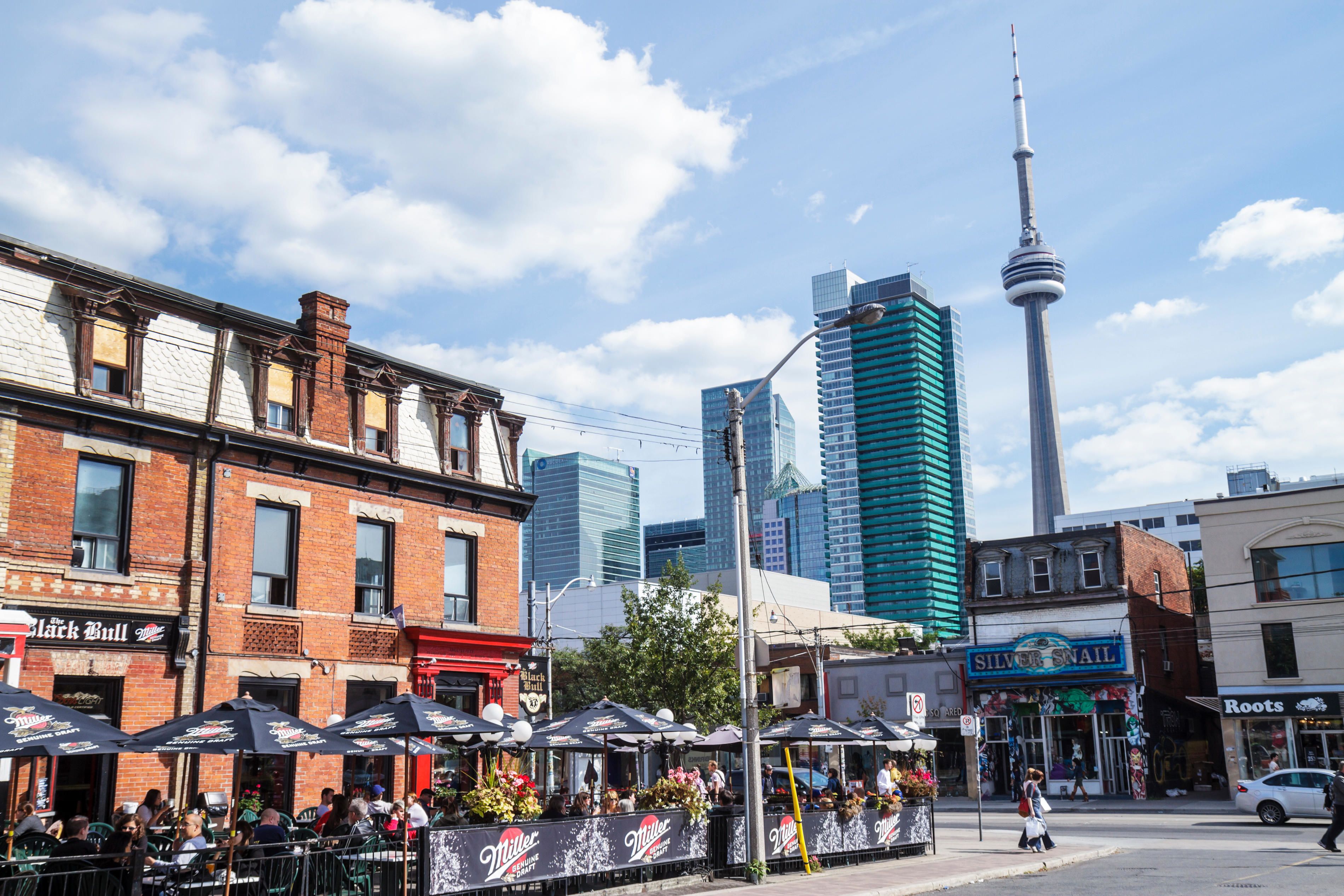 Queen street east toronto ontario hi-res stock photography and images -  Alamy