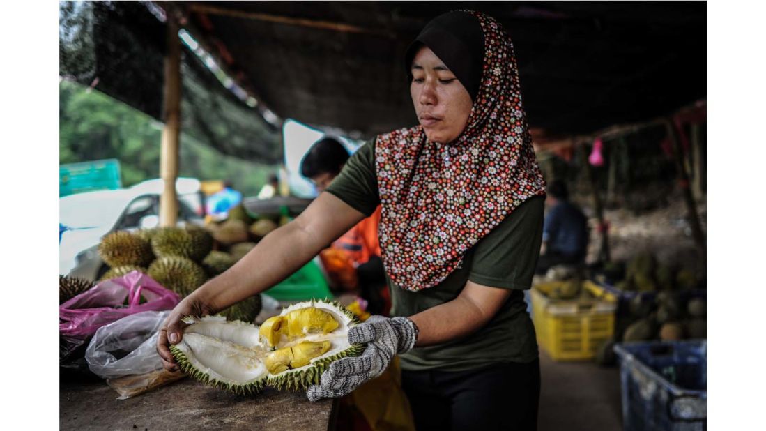 <strong>On the trail: </strong>"(While traveling), I started noticing that there was this kind of obsession on durian, a fixation on durian, more than any other fruit ... People would travel from all over the world just to eat this one kind of fruit," 29-year-old Gasik tells CNN Travel. 