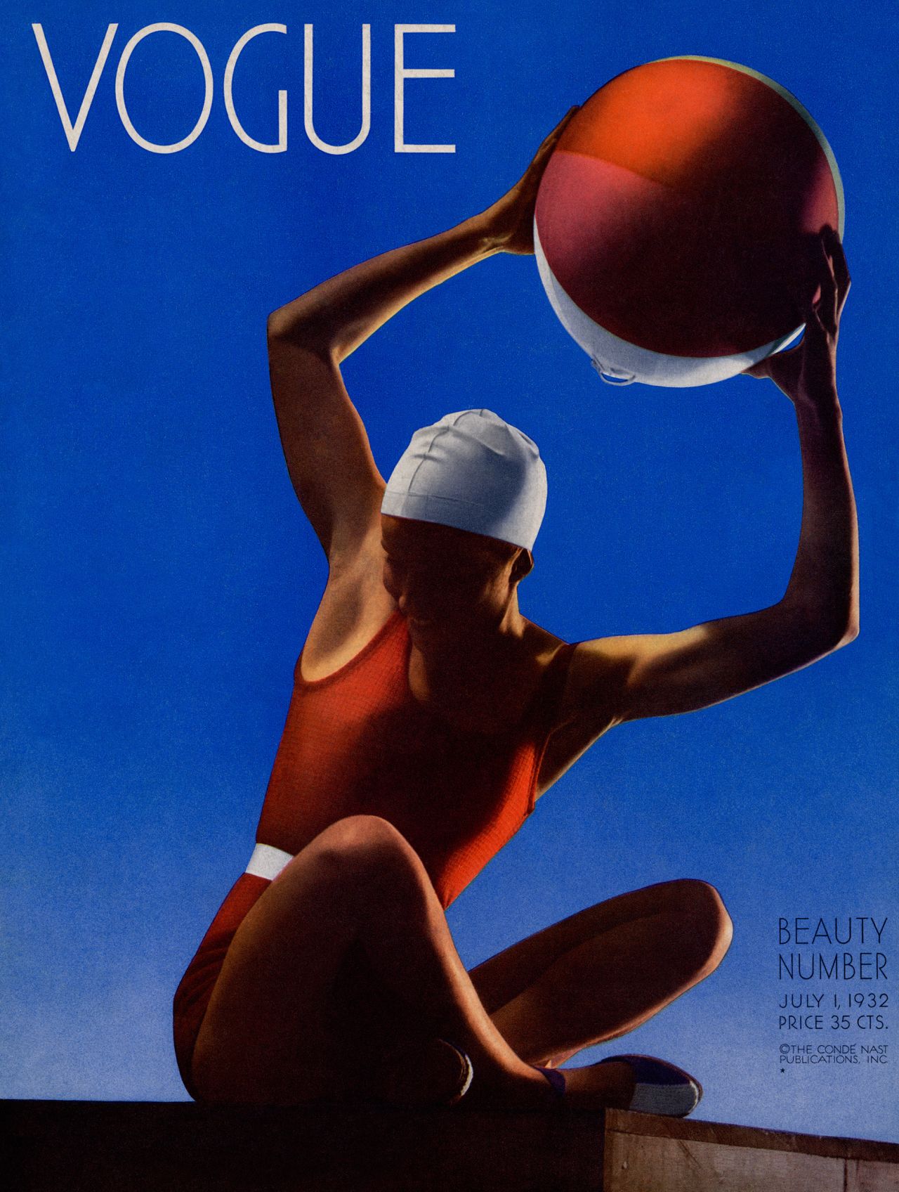 Vogue cover by Edward Steichen (1932)