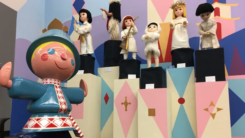 Small World: A clock figure ($7,000-$9,000) and six animated dolls (($6,000-$8,000) remind us "It's A Small World after all..."