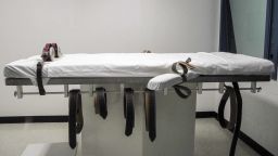 Nebraska's lethal injection chamber at the State Penitentiary in Lincoln, Nebraska. 