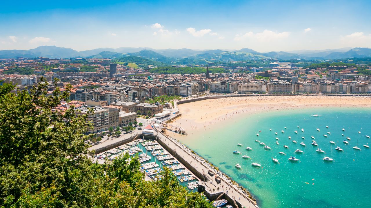 <strong>1. San Sebastian, Spain. </strong>After you've slept off your pintxo crawl, why not head to the beach before you're ready for more pintxos? 