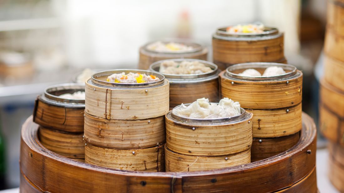 <strong>10. Dim sum in Hong Kong, China. </strong>Dim sum means "light snack," and it's served all over the world. But Hong Kong, where it's also known as yum cha, does it best. 