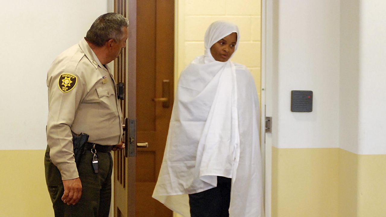 Hujrah Wahhaj in New Mexico district court.