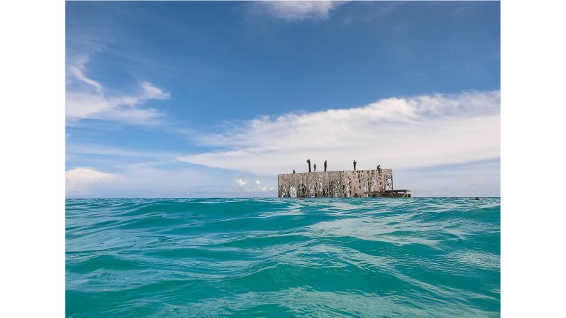 <strong>Dive in: </strong>The <a href="index.php?page=&url=http%3A%2F%2Fedition.cnn.com%2Ftravel">Maldives</a> has long been associated with ambitious underwater ventures. And now there's another reason to take a dip: the world's first semi-submerged museum. 