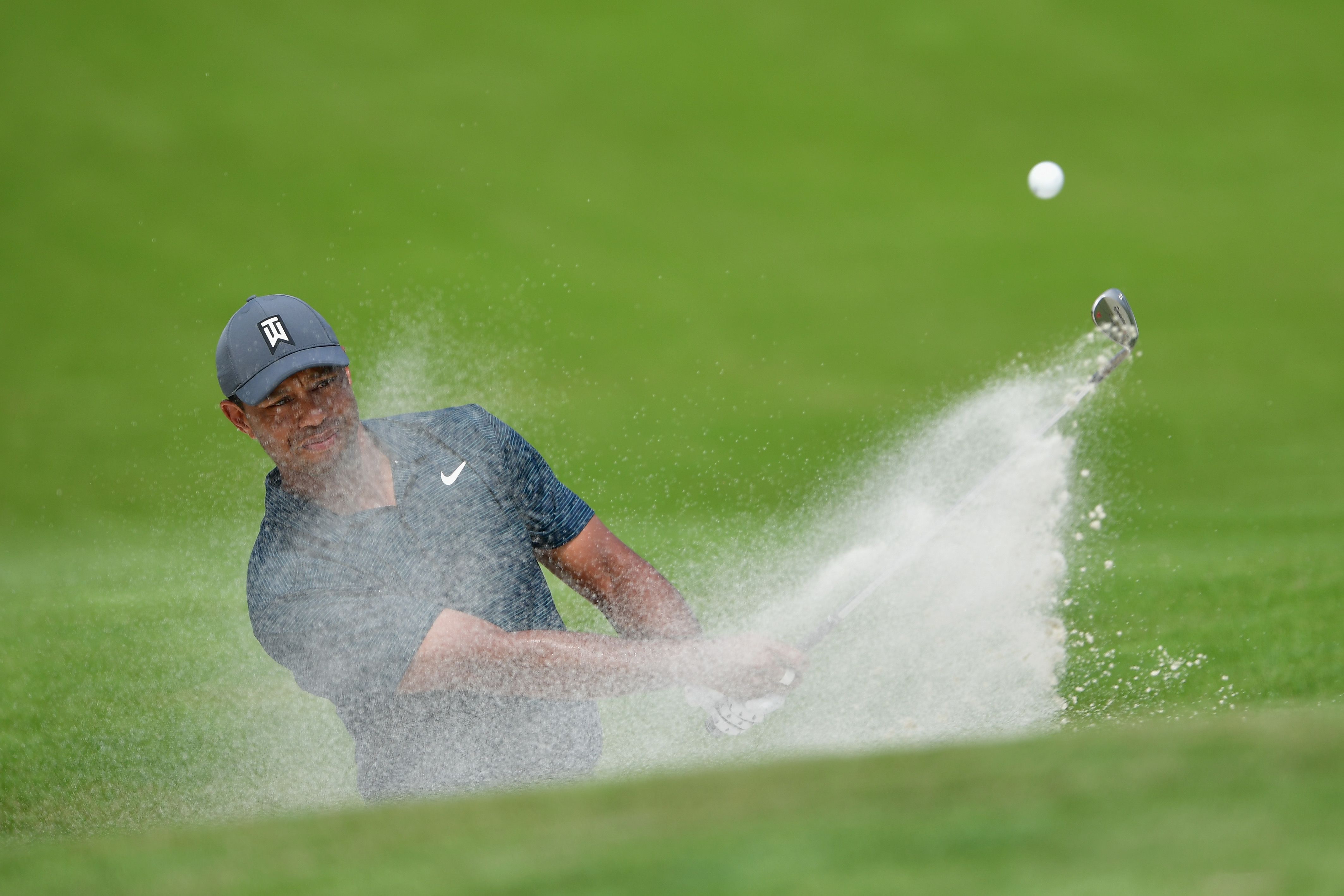 "I hung in there and turned it around," said Woods as he reflected on his first round. "I was able to grind out a score."