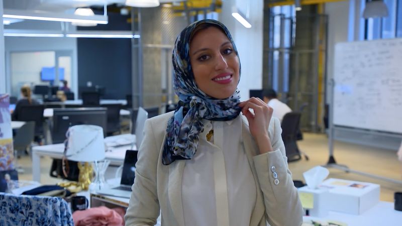 Entrepreneur creates stylish hijabs | CNN