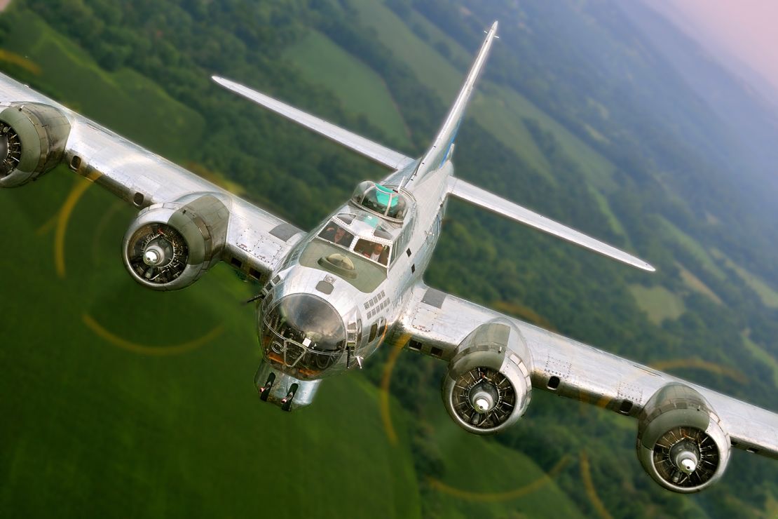 The Sentimental Journey, one of only a few surviving airworthy B-17s.