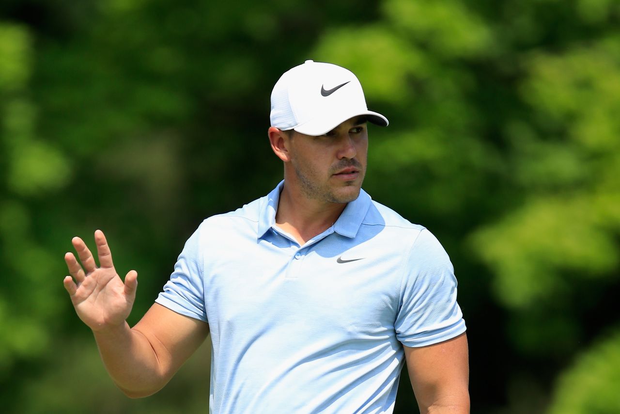 Brooks Koepka of the United States is in a strong position to win his second major of the year.