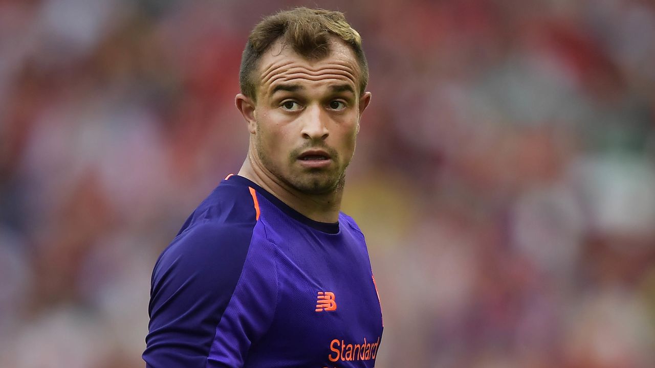 Shaqiri has scored once for Liverpool since joining the club from Stoke.