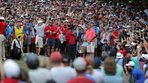 Woods was the star attraction in Missouri Sunday. 