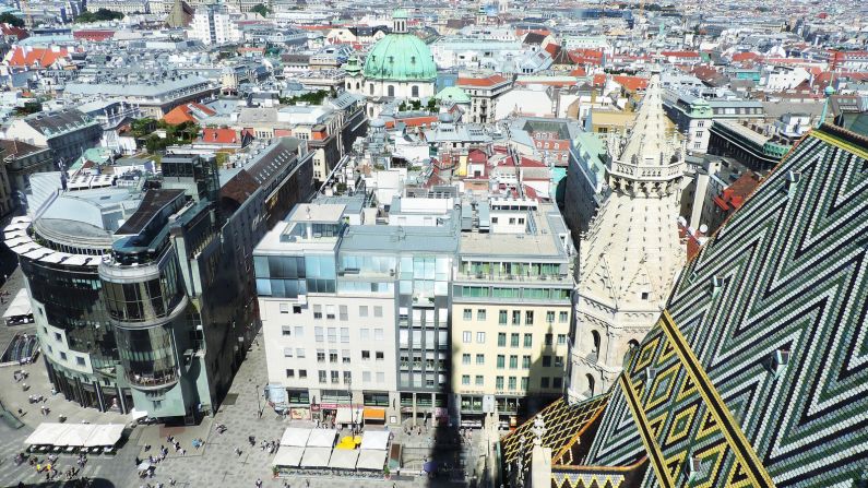 European cities ranked high on the index. Vienna has developed sustainability initiatives through multiple programs, including the <a href="index.php?page=&url=https%3A%2F%2Fwww.wien.gv.at%2Fenglish%2Fenvironment%2Fklip%2Fprogramme.html" target="_blank" target="_blank">Vienna Climate Protection Program</a> (KLiP), which focused on issues such as energy supply, mobility and town structure, and waste management.