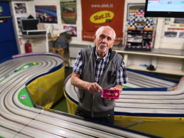 Londoner John Chance-Reed, 87, is the oldest registered member of the <a href="index.php?page=&url=http%3A%2F%2Fwww.slotcarracing.org.uk%2Findex.htm" target="_blank" target="_blank">British Slot Car Racing Association</a>, a collection of enthusiasts in a sport that saw its heyday in the 1960s.