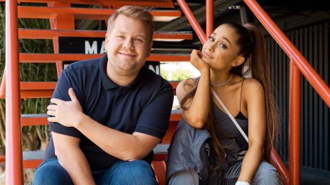 Smoll Girl Xx Videos - Ariana Grande and James Corden's ode to 'Titanic' is an ocean of emotion |  CNN