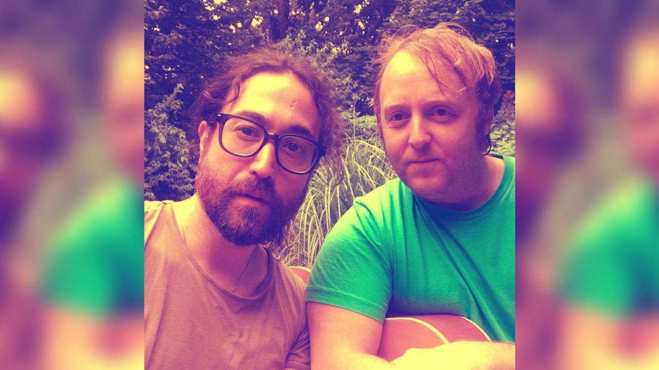 Sean Ono Lennon and James McCartney posed for Instagram.