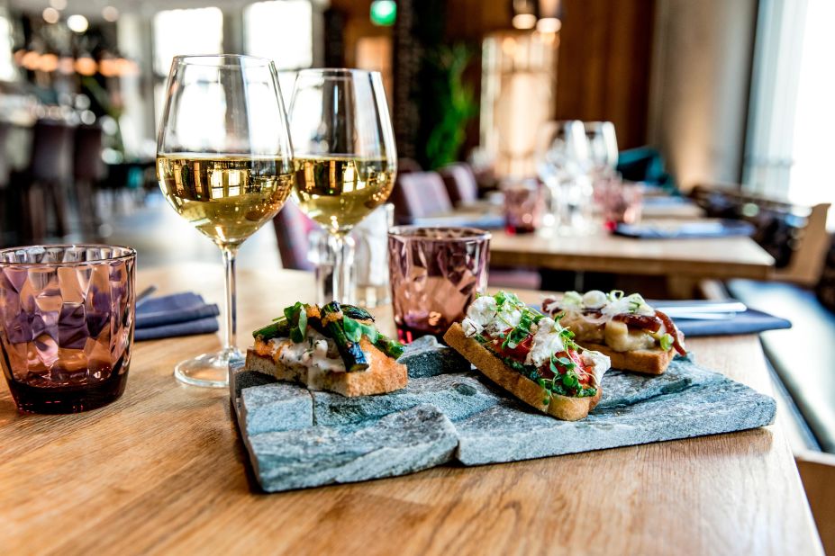 <strong>Krog Roba: </strong>Nordic dishes dominate the a la carte menu available in the evening. The Danish open sandwich -- rotating selection based on the season -- is a popular menu item.
