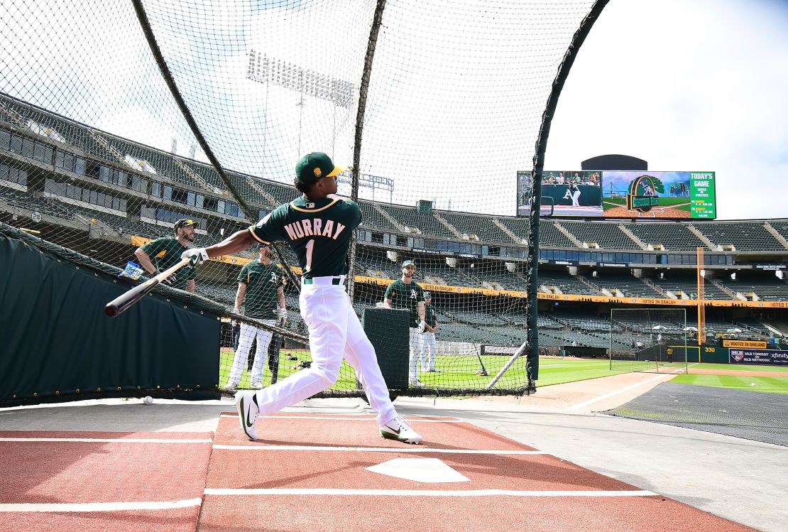 Murray committed to the Oakland A's despite a shot at the NFL. 