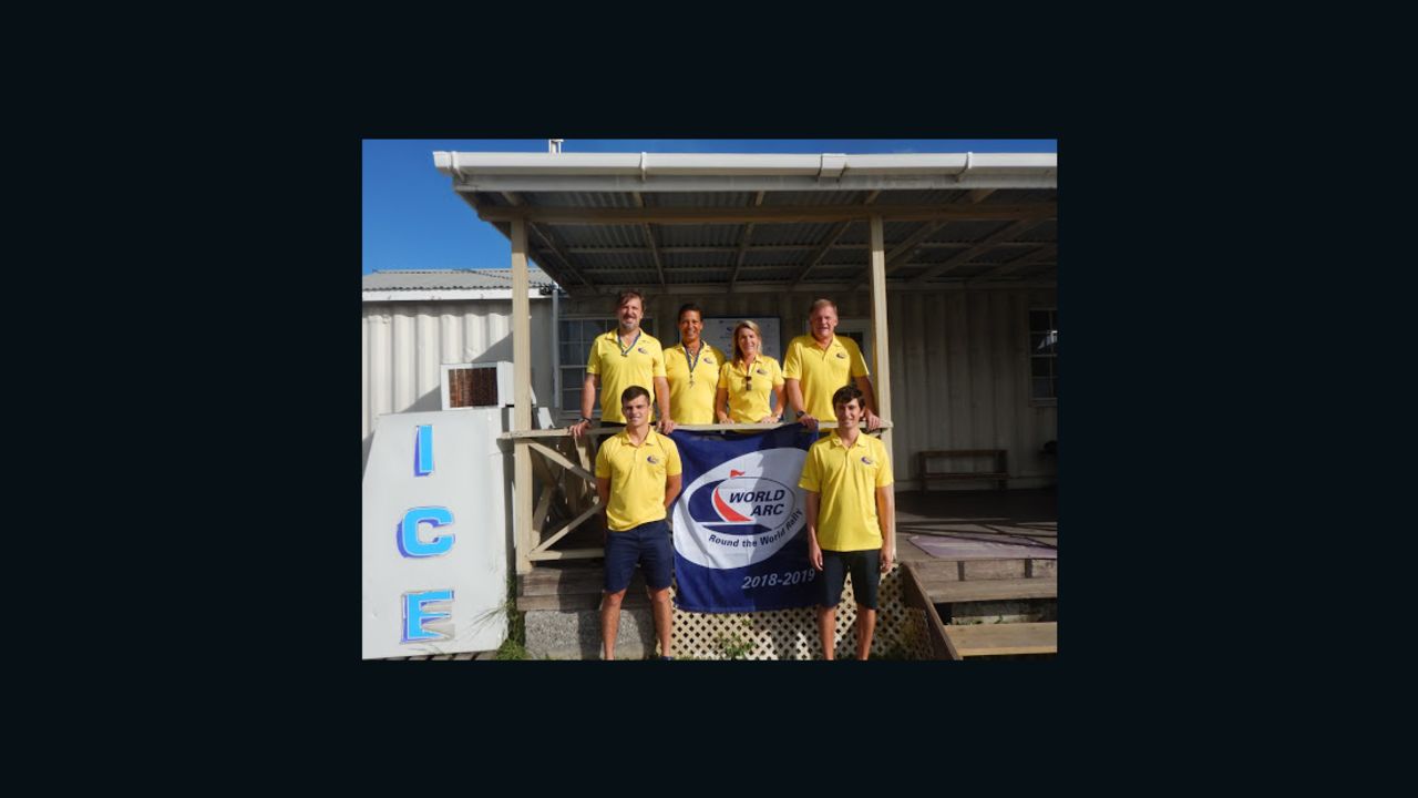 The World ARC support team in Saint Lucia.