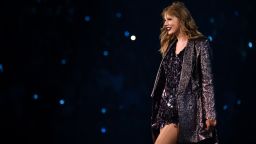 Taylor Swift, performing in August