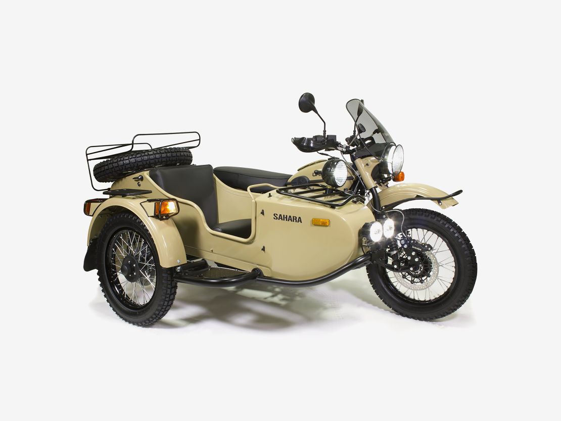 Ural motorcycles are available with two-wheel drive. The side car wheel can be powered along with the rear wheel.