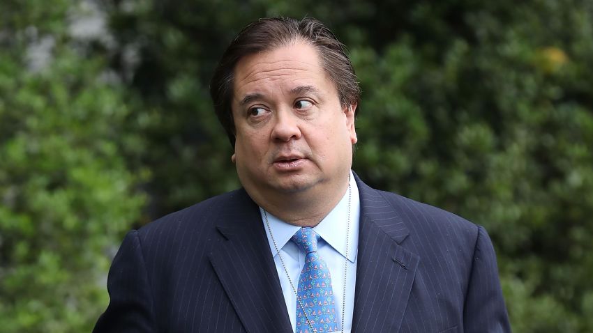 WASHINGTON, DC - APRIL 17:  George T. Conway III, husband of White House Counselor to the President Kellyanne Conway, attends the 139th Easter Egg Roll on the South Lawn of the White House April 17, 2017 in Washington, DC. The White House said 21,000 people are expected to attend the annual tradition of rolling colored eggs down the White House lawn that was started by President Rutherford B. Hayes in 1878.  (Photo by Chip Somodevilla/Getty Images)