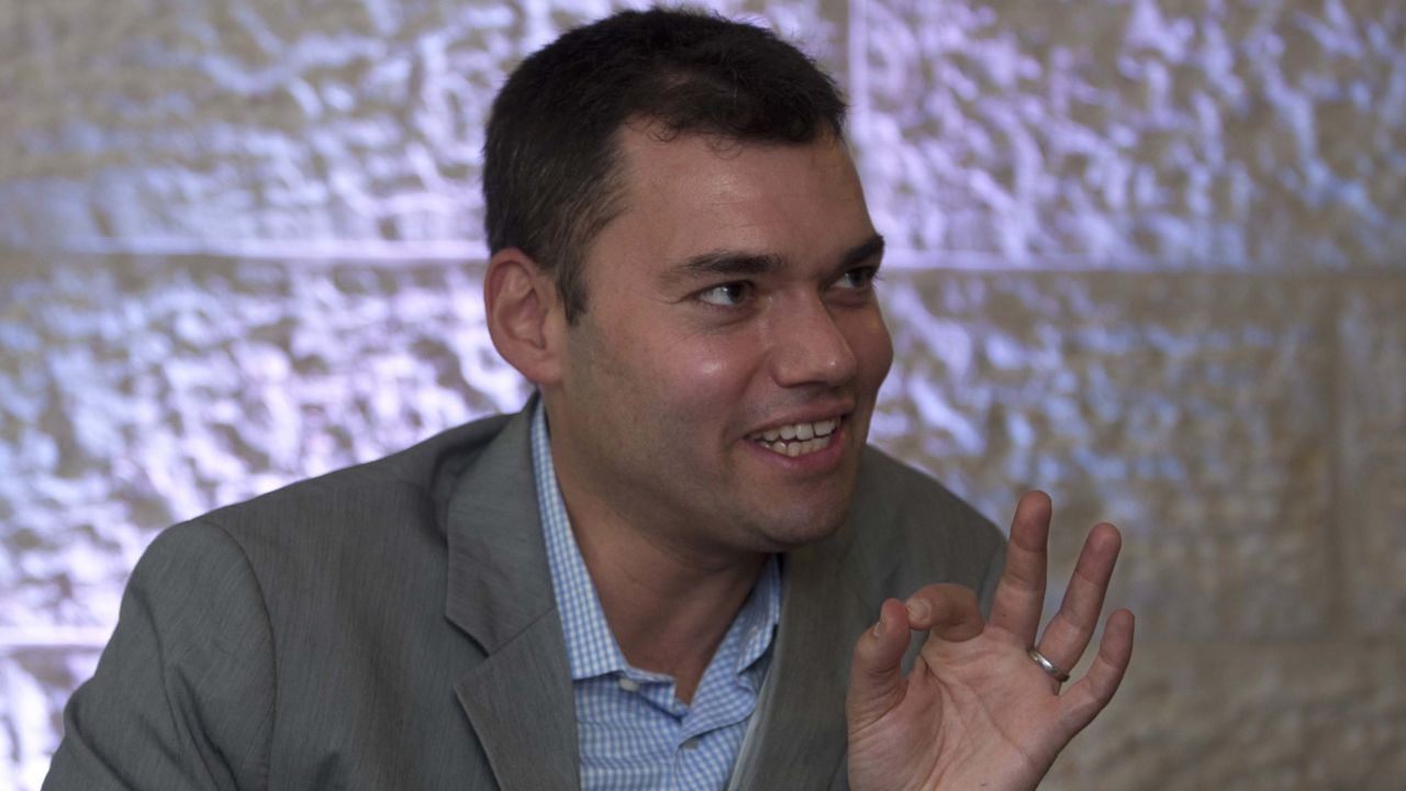 Peter Beinart, pictured in 2012, says he was detained by Israeli authorities and interrogated about his political views.