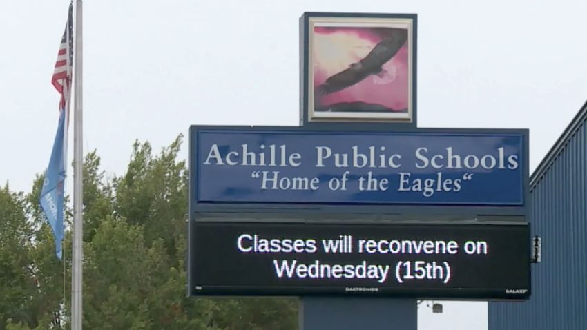 OK Achille School Closing Transgender Threats 2