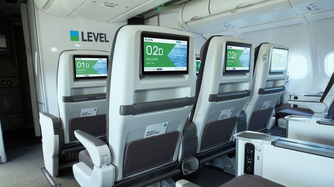 Low-cost airline LEVEL is an offshoot of International Airlines Group (IAG.)