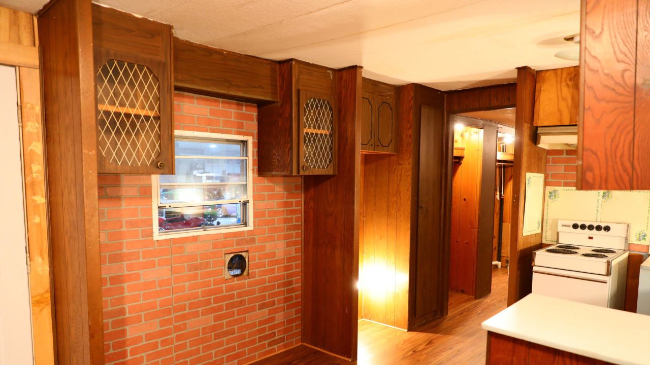 Inside the motor home once owned by Elvis.