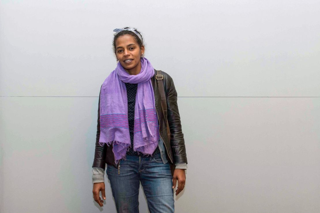 Aida Muluneh in Addis Ababa, Ethiopia.