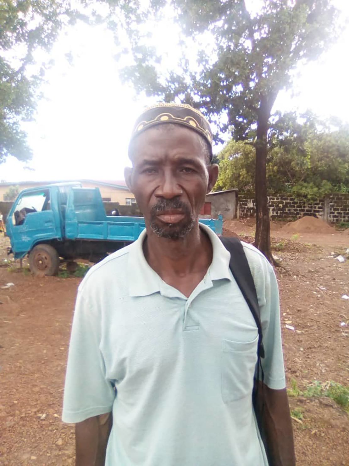 Mudslide survivor Pawa Koroma worries his family may soon be on the streets again.