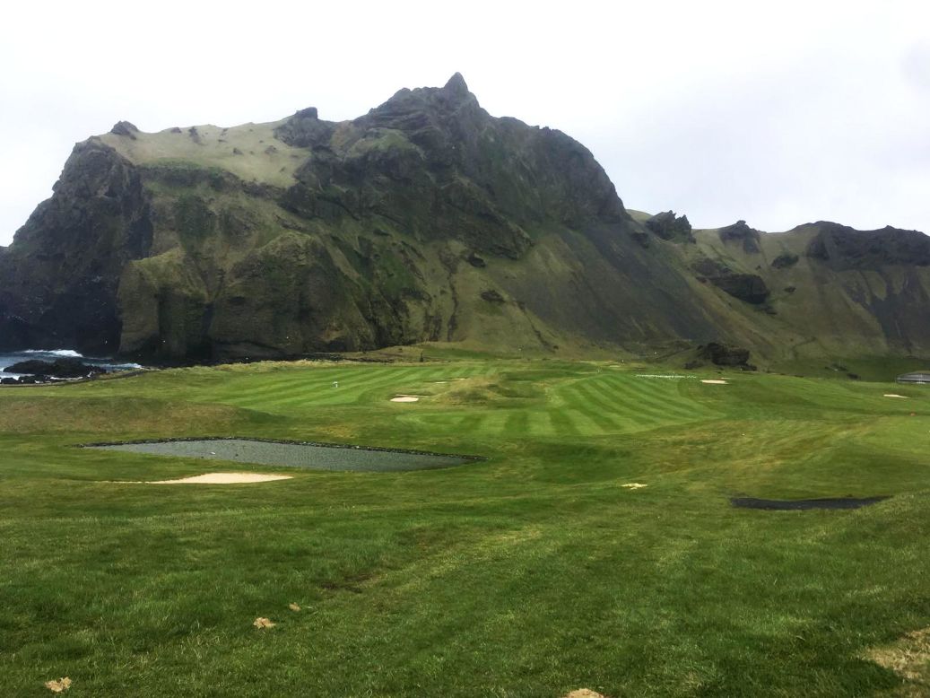 On the Icelandic island of Heimaey, the largest of the rocky Icelandic Westman Islands, the opportunity to play one of the country's most enchanting courses draws locals and tourists alike. Around 10% of Vestmannaeyjar's 4,500 population are members of the club.