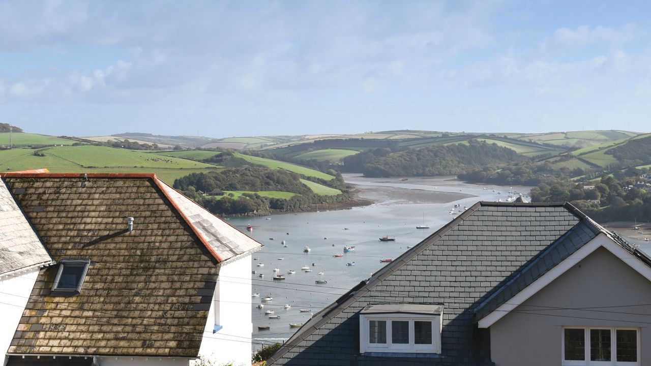 <strong>Beautiful views</strong>: Salcombe, Devon is known for its rugged coastline --  including the world-famous Jurassic Coast.