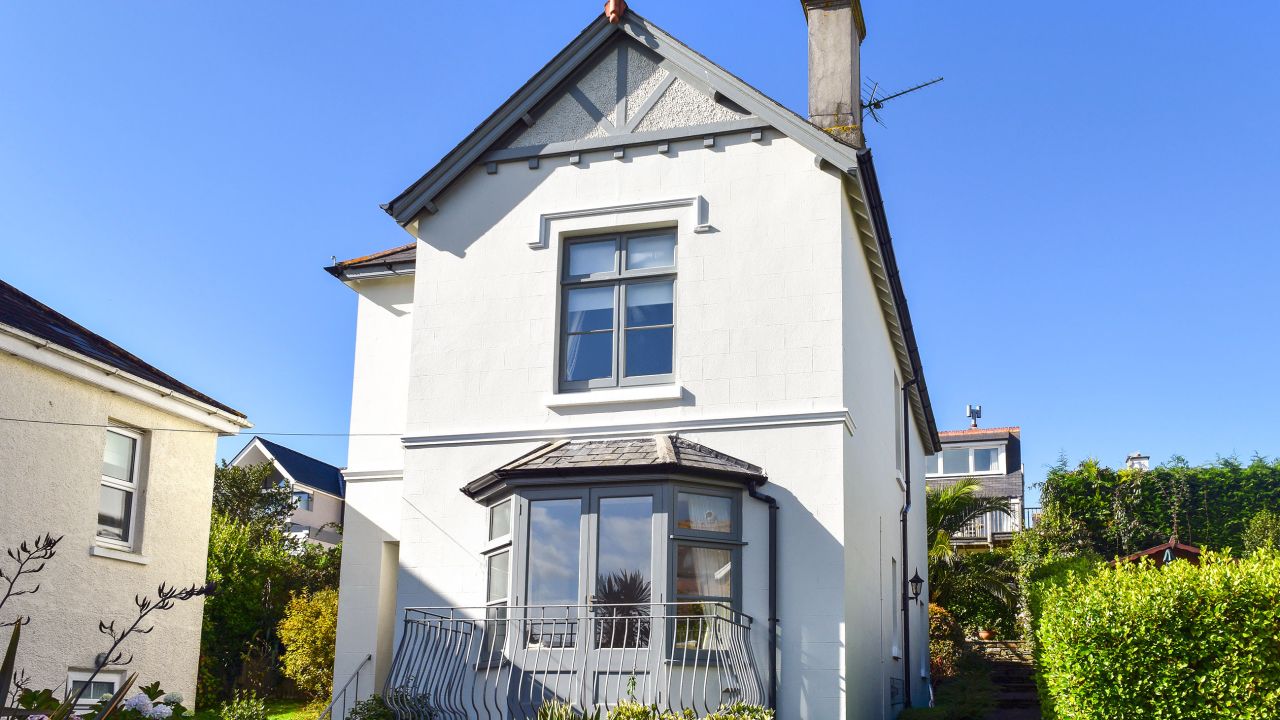 <strong>Famous link:</strong> This four-bedroom cottage in the seaside town of Salcombe in Devon in the UK is now a vacation rental. Plot twist: It was once the home of the former "Great British Bake Off" judge Mary Berry.