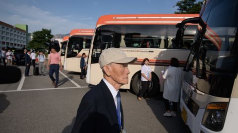 Dozens of elderly and frail South Koreans set off for North Korea on August 20 to meet relatives for the first time since they were separated nearly seven decades ago by a war that divided the peninsula and their families. 