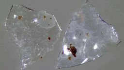 Contact lens fragments found in treated sewage sludge could be bad for the environment.