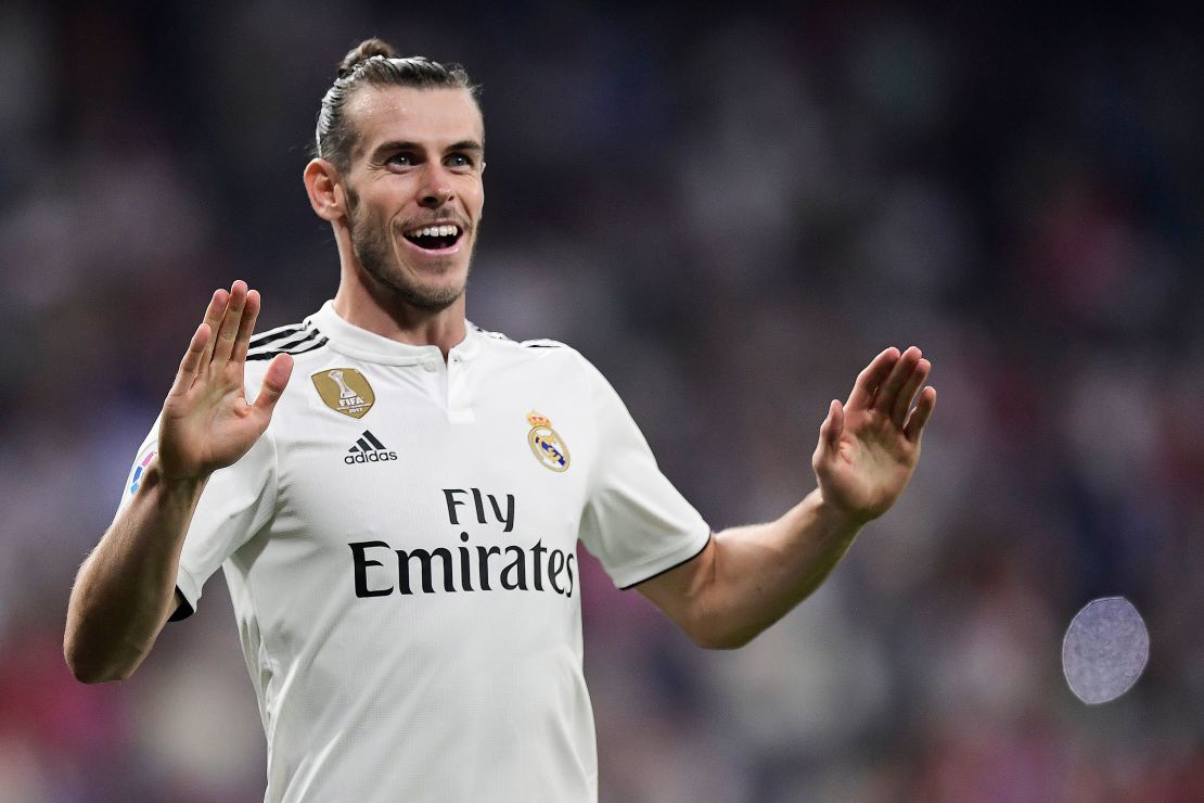 Bale scored twice as Real beat Liverpool in the Champions League final in June