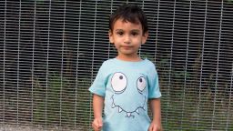 George was born in Nauru. His mother says she wishes that nobody be put into the situation where they have no idea what their future holds. "He doesn't talk yet, but he loves to write. I think he is going to be a writer, like his father." Photo taken in August 2018.