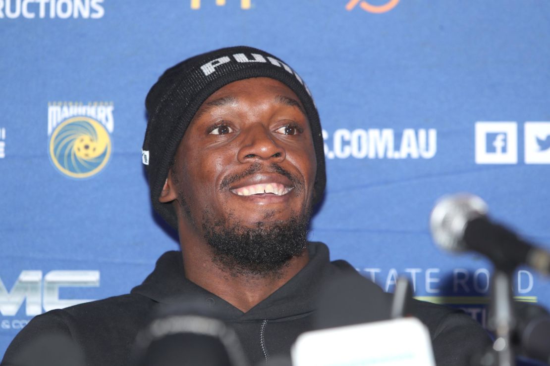 "I'm here to push myself, and I'm here to learn," said Bolt.