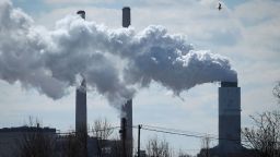 BALTIMORE, MD - MARCH 09: Emissions spew from a large stack at the coal fired Brandon Shores Power Plant, on March 9, 2018 in Baltimore, Maryland. Last year the Environmental Protection Agency (EPA), announced that it would repeal President Obama's policy on curbing greenhouse gas emissions from coal fired power plants.  (Photo by Mark Wilson/Getty Images)