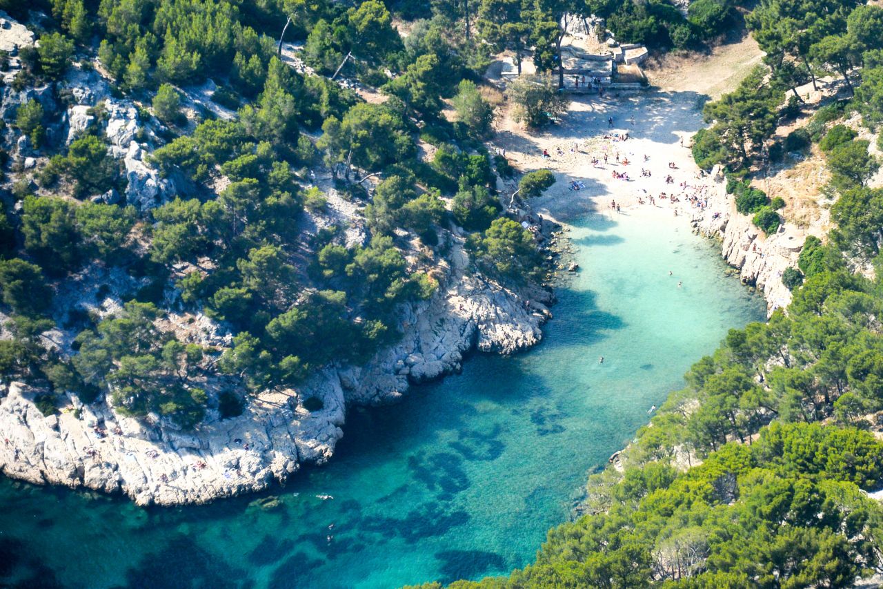 <strong>Calanques National Park, Cassis: </strong>Hiking in the sun might be difficult, but visitors are rewarded with translucent aquamarine waters and sandy beaches once they arrive.