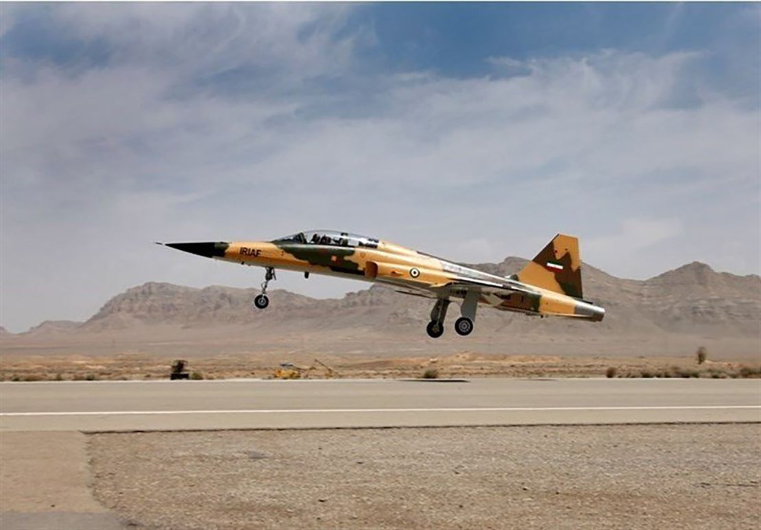 The Kowsar, Iran's new fighter jet, was unveiled Tuesday. 
