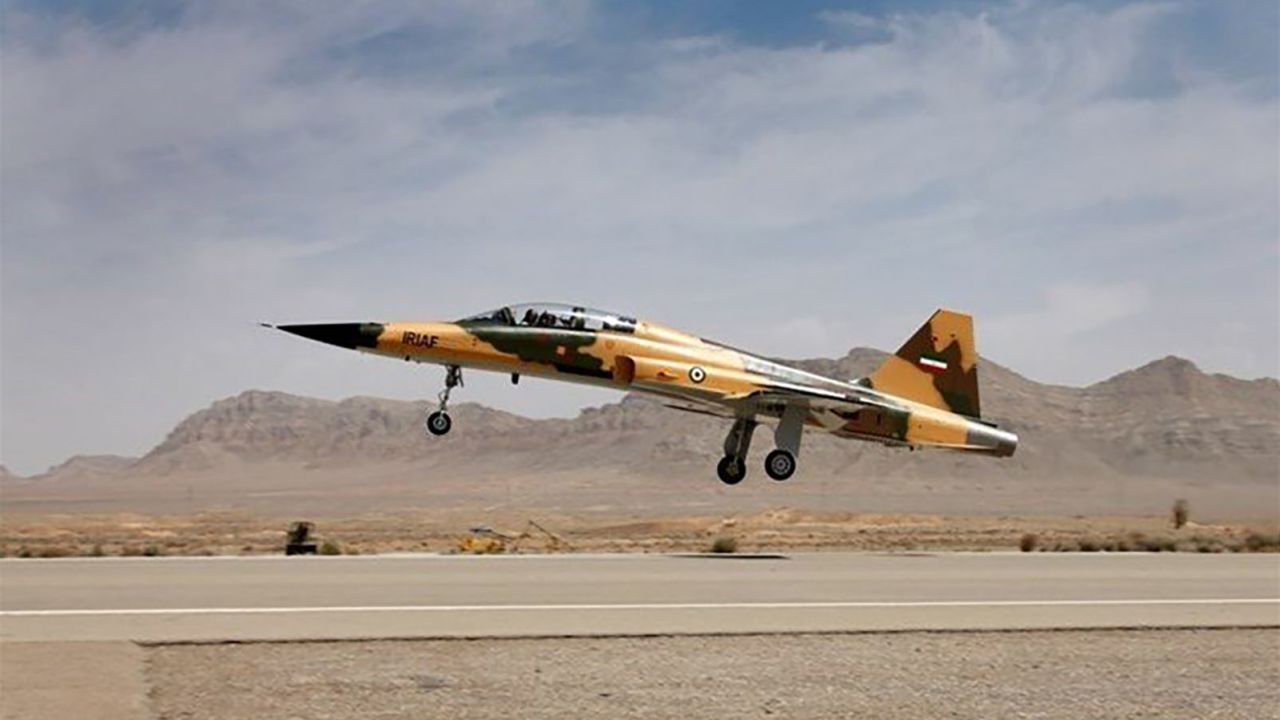 The Kowsar, Iran's new fighter jet, was unveiled Tuesday. 