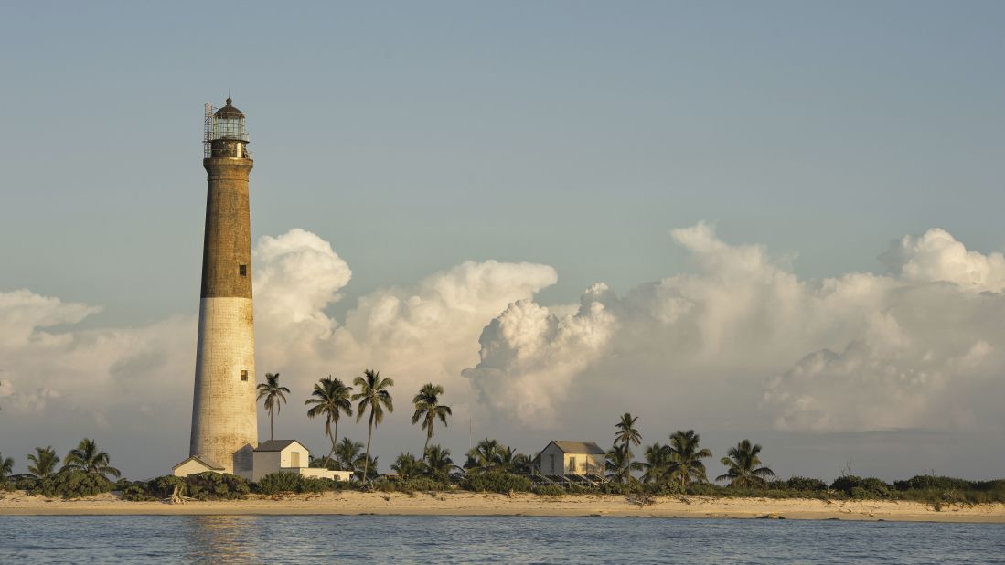 <strong>Bucket list:</strong> This lighthouse, in Florida, is one Ross has now added to the bucket list after writing the book. "I'd rather like the idea of getting onto a boat and sailing around that area and looking at that lighthouse from the sea," he says. "Which of course is probably the best way to view a Lighthouse in a way."  <em>Pictured here: Dry Tortugas Lighthouse, Loggerhead Key, Florida, USA</em>