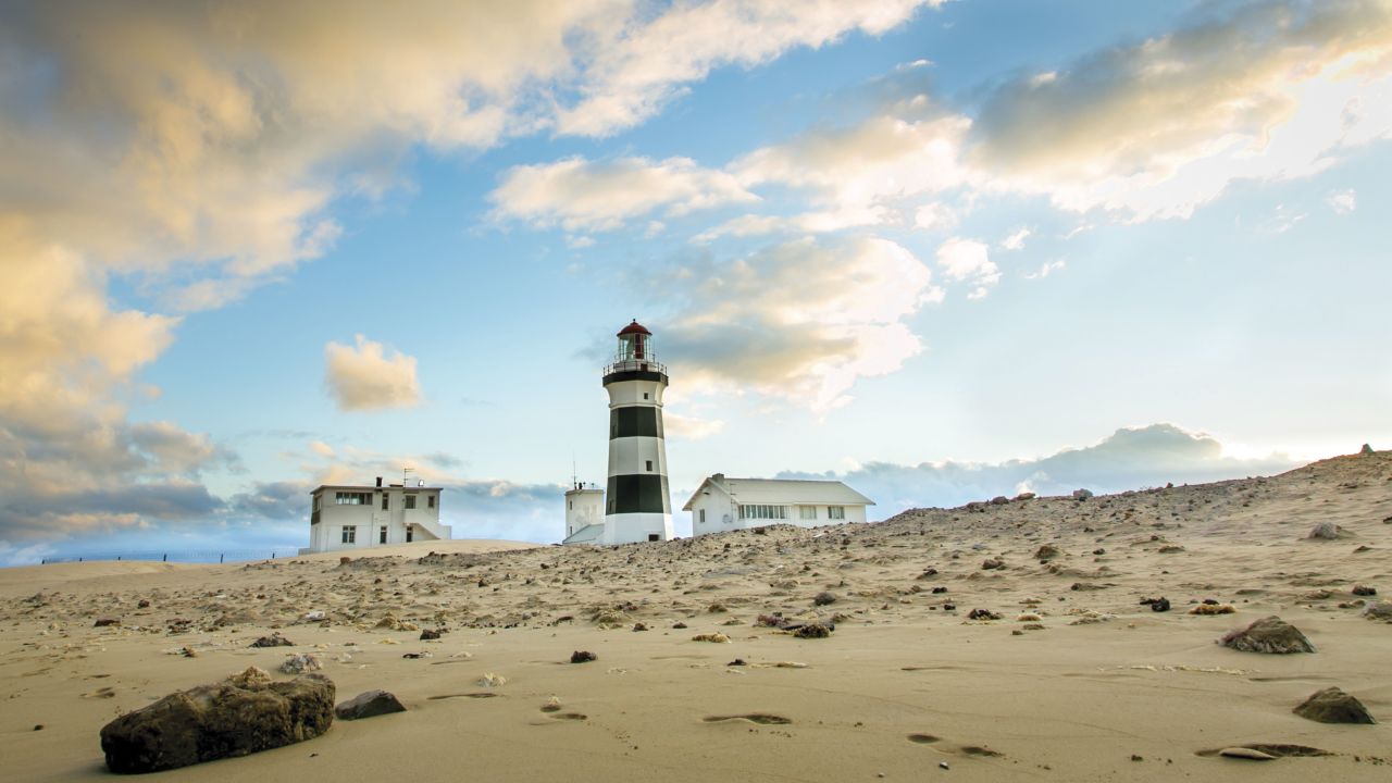 <strong>Archive findings: </strong>He also utilized archives at the British Library and the National Maritime Museum in London.<em> Pictured here: Cape Recife Lighthouse, Port Elizabeth, South Africa</em>