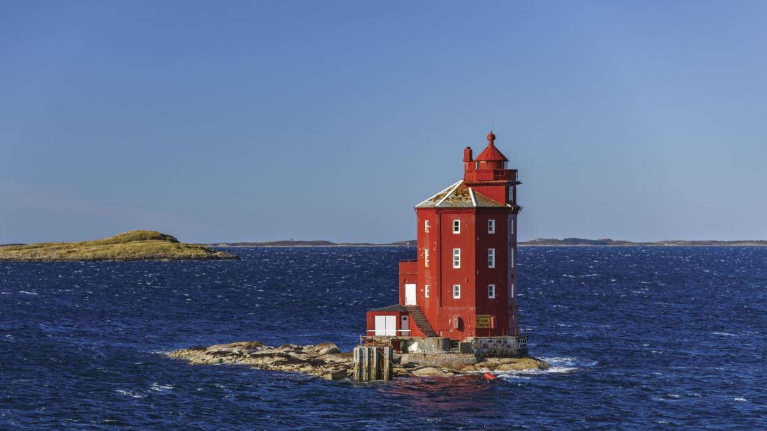 <strong>Lighthouse development</strong>: "We wanted to [...] try as far as possible to show the development of a lighthouses from certainly from around the 16th and 17th century, right up to date," says Ross. <em>Pictured here: Kjeungskjaer Lighthouse, Orland, Norway </em>