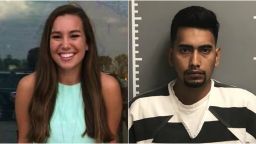Mollie Tibbetts (left) and Cristhian Rivera (right). Rivera was charged Aug. 22, 2018 with first-degree murder in the disappearance of Tibbetts, according to arrest documents from the Poweshiek County Sheriff's Office.