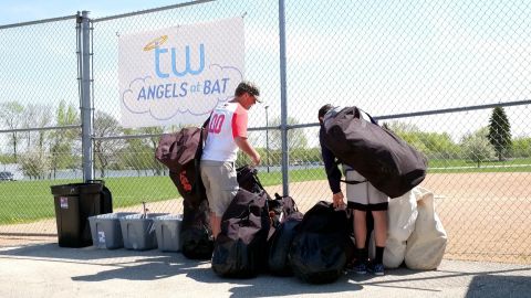 Angels at Bat Colorado branch members help with donations 