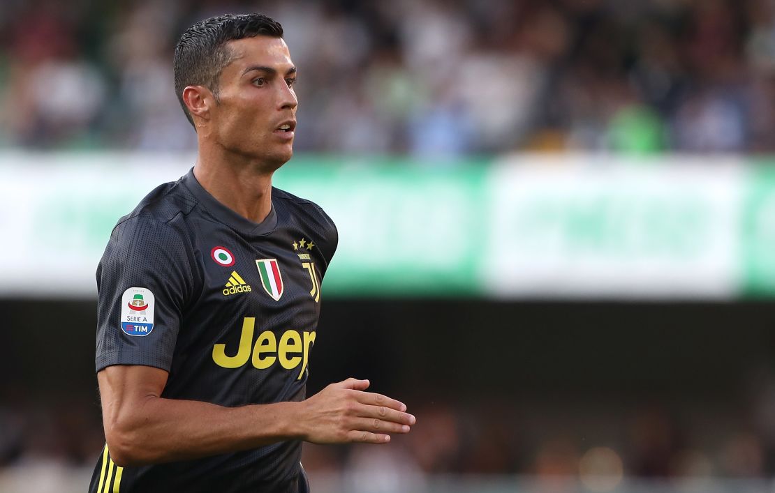 Ronaldo joined Italy's Juventus this summer after nine seasons with Real Madrid.