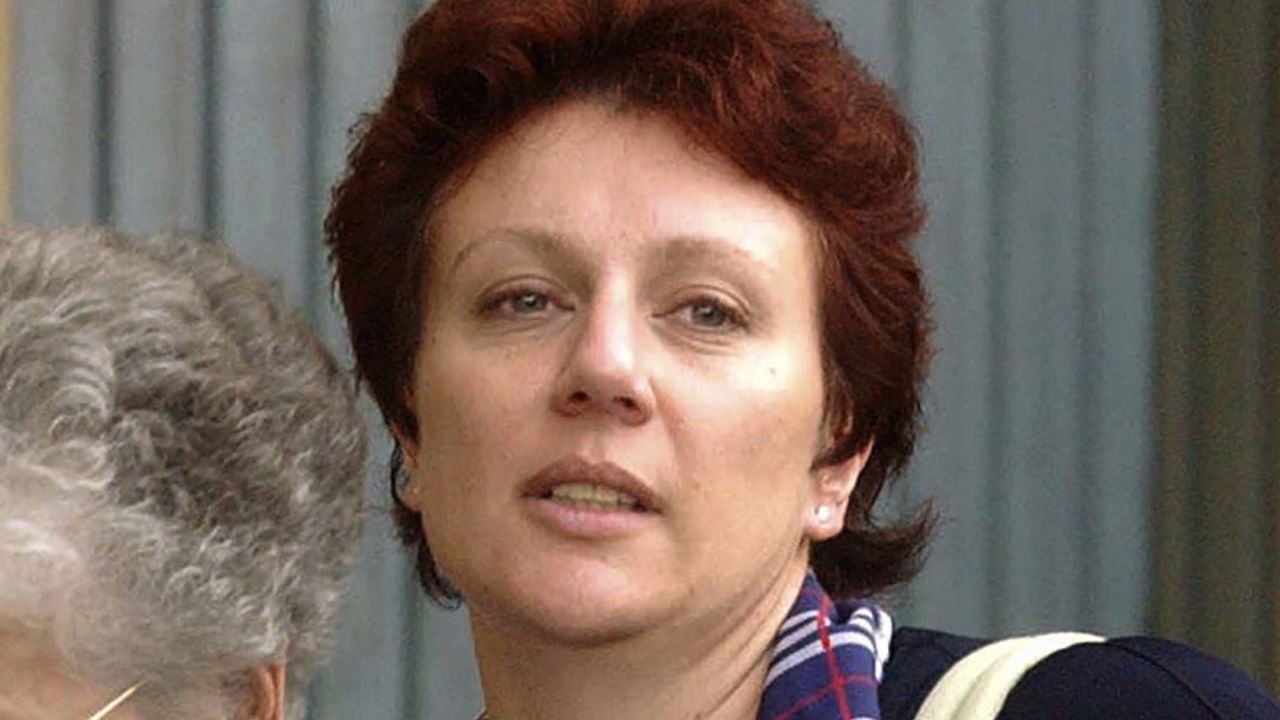 Kathleen Folbigg seen outside court, in Sydney in 2003.